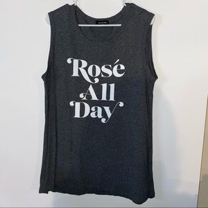 Rose All Day Tank Top 🍷